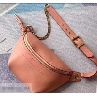 Sophisticated Givenchy Whip Bum Bag in Smooth Leather 501526 Pink
