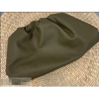Imitation Bottega Veneta Oversize Frame Pouch Clutch Bag In Butter Calf BV51401 Green 2019