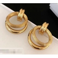 New Fashion Celine Loop Earrings C61109 Gold