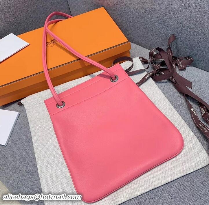 Grade Quality Hermes Aline Mini Bag in Swift Calfskin 601038 Peach