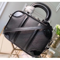 Luxury Louis Vuitton EPI Leather Mini Luggage Bag N950015 Black 2019