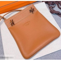 Popular Style Hermes Aline Mini Bag in Swift Calfskin 601038 Brown