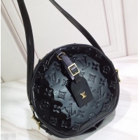 Good Quality Louis Vuitton Monogram Vernis Leather Boite Chapeau Souple Bag M54100 Noir 2019