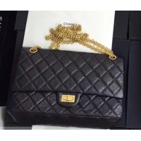 Affordable Price Chanel Original Quality 2.55 Reissue Size 227 calfskin Bag Black with gold hardware 602512