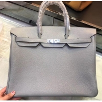 Discount Design HERMES BIRKIN 40 blue IN ORIGINAL TOGO LEATHER 630112