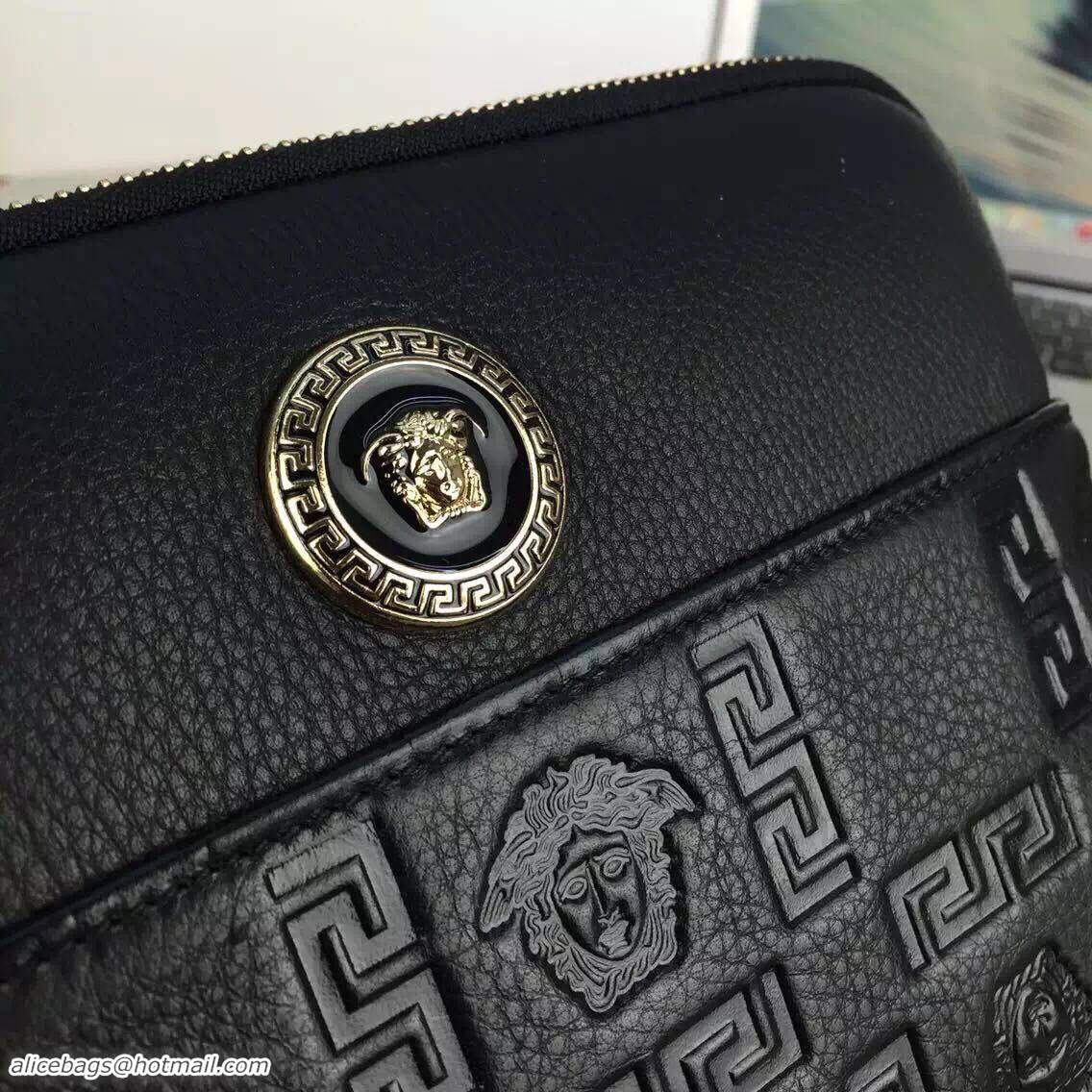 Fashion Imitation Versace Clutch Bags V9903 Black