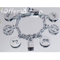 New Style Hermes Charm Key Ring Chains 303540 Silver