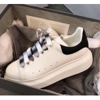 Top Quality Alexander McQueen Oversized Sneakers A716013 White/Black Laces 2019