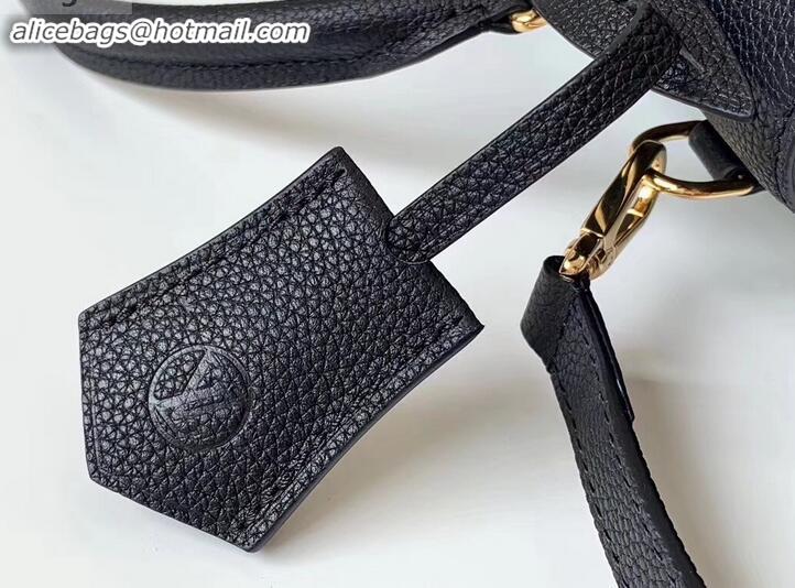Discount Fashion Louis Vuitton Soft Calfskin Volta Messenger Bag M53771 Black 