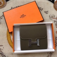 Discount Hermes Constance Wallets espom leather H2297 grey