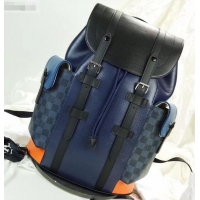 Duplicate Louis Vuitton Epi Patchwork Christopher PM Backpack Bag M51457 Damier Graphite Canvas