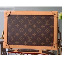 Grade Quality Louis Vuitton Monogram Canvas Soft Trunk Messenger Bag M44660 2019