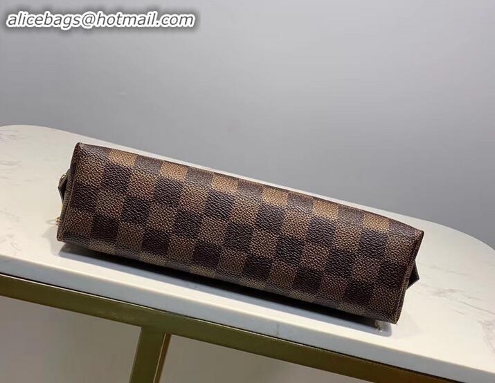 Affordable Price Louis Vuitton Cosmetic Pouch GM Bag M47353 Damier Ebene Canvas