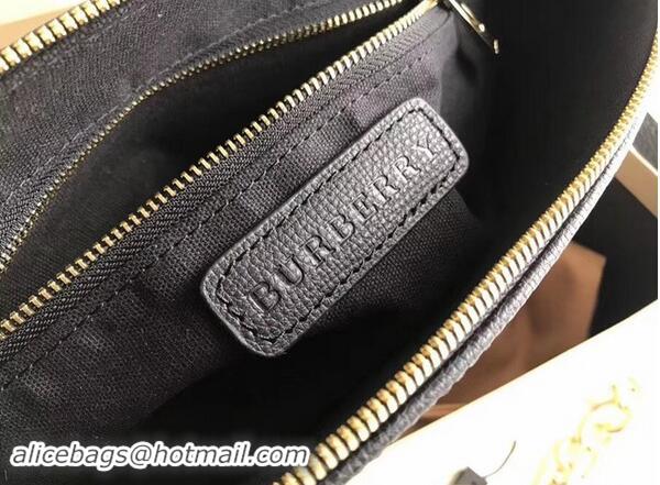 Good Quality Burberry Calfskin Leather Should Bag 41711 black