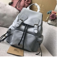 Sophisticated BURBERRY Leather backpack 48791 grey