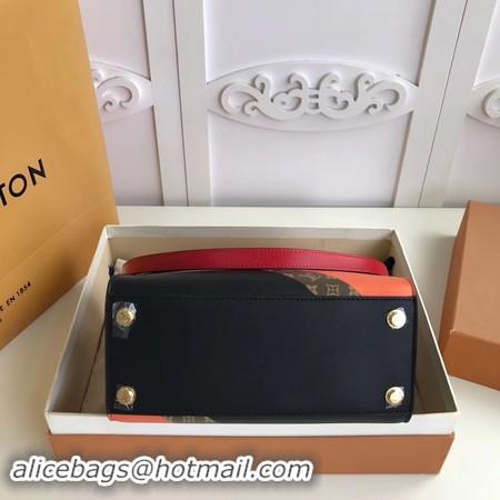 Best Grade Louis Vuitton Original Leather CITY STEAMER M53802 Red&Black&Blue