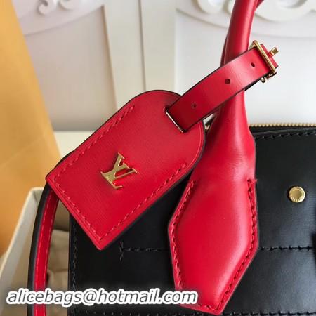 Best Grade Louis Vuitton Original Leather CITY STEAMER M53802 Red&Black&Blue