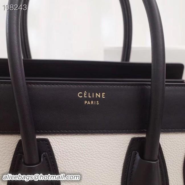 Luxury Discount Celine Luggage Boston Tote Bags All Calfskin Leather C0189-2