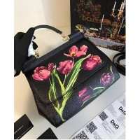 Best Price Dolce & Gabbana SICILY Bag Calfskin Leather 4136-27
