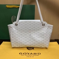 Cheapest Goyard Original Rouette Shoulder Tote Bag 00315 White