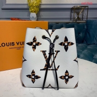 Low Price Louis Vuitton Original Leather Neonoe M44717 White