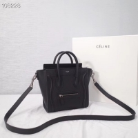 Top Sale CELINE NANO LUGGAGE BAG IN LAMINATED LAMBSKIN 189244-7