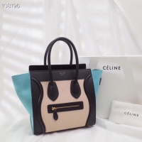 Discounts CELINE MICRO LUGGAGE HANDBAG IN LAMINATED LAMBSKIN 167793-2