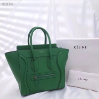 High Quality CELINE MICRO LUGGAGE HANDBAG IN LAMINATED LAMBSKIN 167793-4