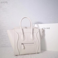 Discount CELINE MICRO LUGGAGE HANDBAG IN LAMINATED LAMBSKIN 167793-25