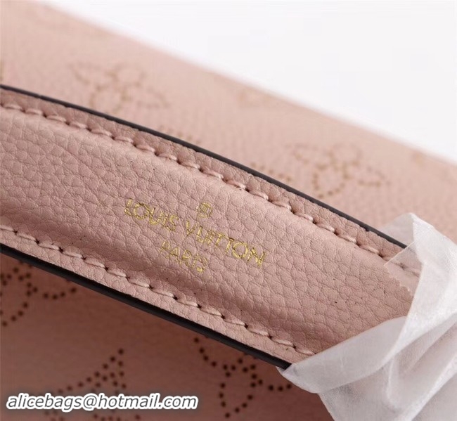 Low Cost Louis Vuitton Mahina Leather POCHETTE METIS M40780 Pink