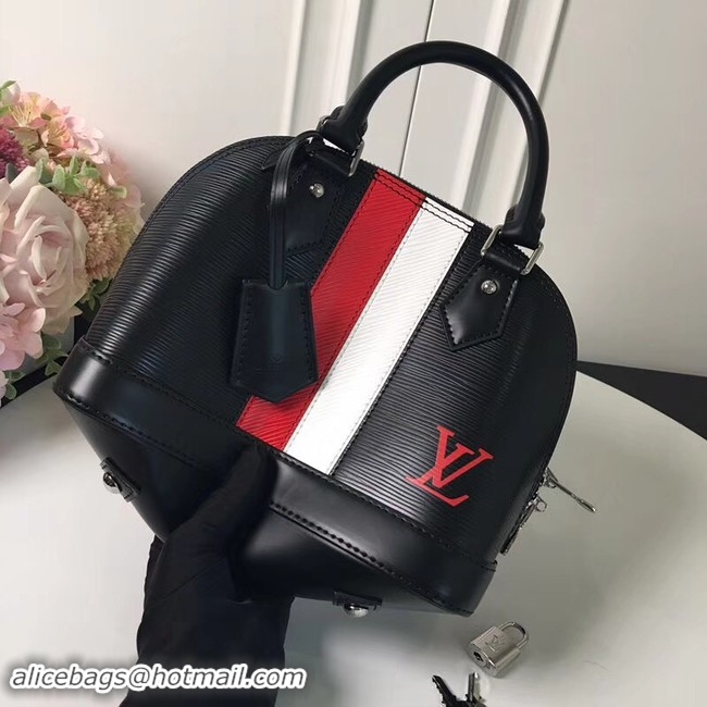 Best Grade Louis Vuitton original Epi leather ALMA BB M51961 Black