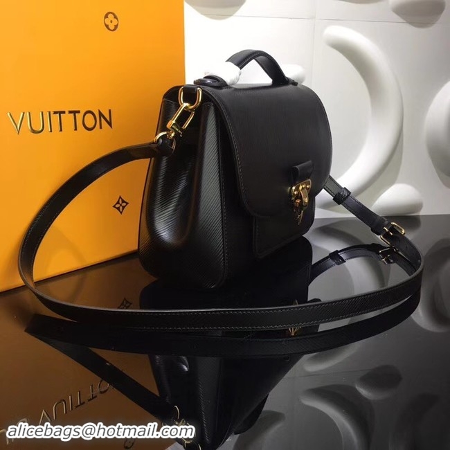 Duplicate Louis Vuitton Epi Leather tote M53339 black