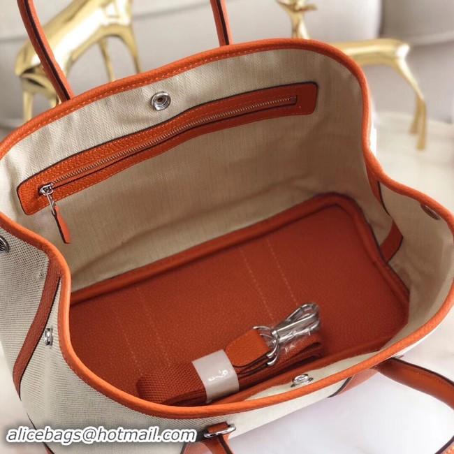 Good Product Hermes Garden Party 36cm Tote Bags Original Leather A3698 Orange
