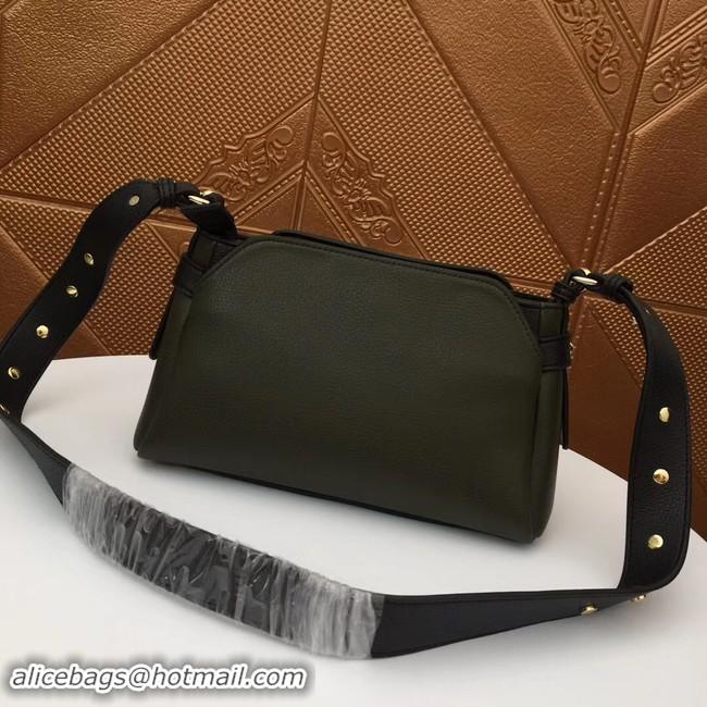 Low Cost Prada Calf leather shoulder bag 2032 black