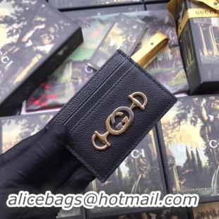 Popular Style Gucci Zumi Card Holder 570679 black