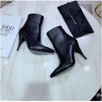 Duplicate Yves Saint Laurent Heel 10.5CM Ankle Boots YSL8920 Black 2019