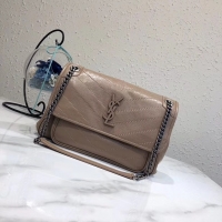 Duplicate Yves Saint Laurent Medium Niki Chain Bag 498894 apricot