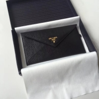 Unique Style Prada Saffiano leather document holder 1MF175 black