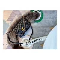 Top Quality Givenchy GV3 Lambskin Shoulder Bag Large 501448 Black