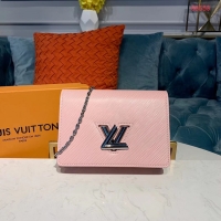 Best Duplicate Louis Vuitton TWIST BELT CHAIN WALLET M68559 pink