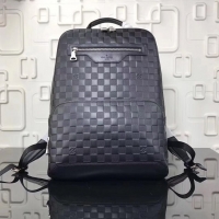 Top Quality Louis Vuitton Damier Infini Leather Avenue Backpack N41043 Onyx