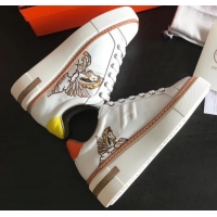 Pretty Style Hermes Calfskin Voltage Sneakers HS8901