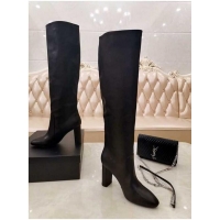 Trendy Design Yves Saint Laurent Heel 9.5cm High Boots Black YSL8978 2019