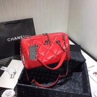 Chic Reproduction Chanel Bowling Bag AS1321 red