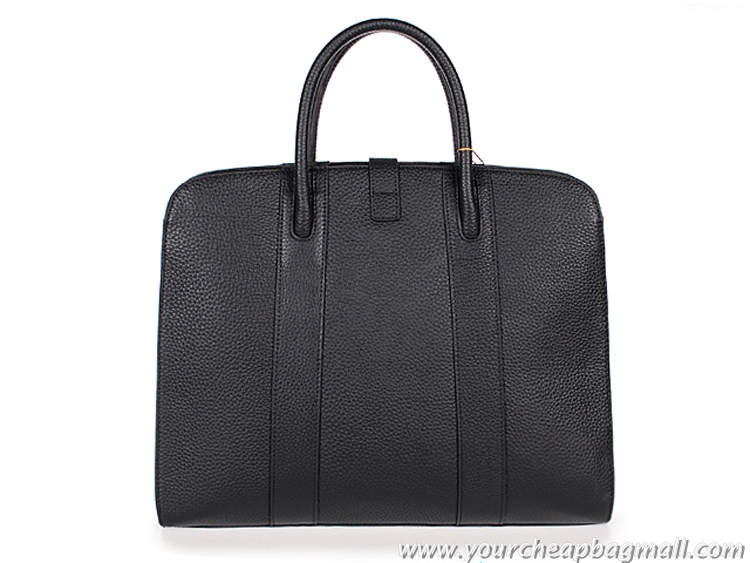 Cheapest Hermes Mens Briefcase Calf Leather 9396-5 Black