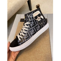 Promotional Fendi High Tops Casual Shoes For Men #736609