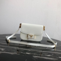 Specials Imitation Prada Embleme Saffiano Leather Bag 1BD217 White