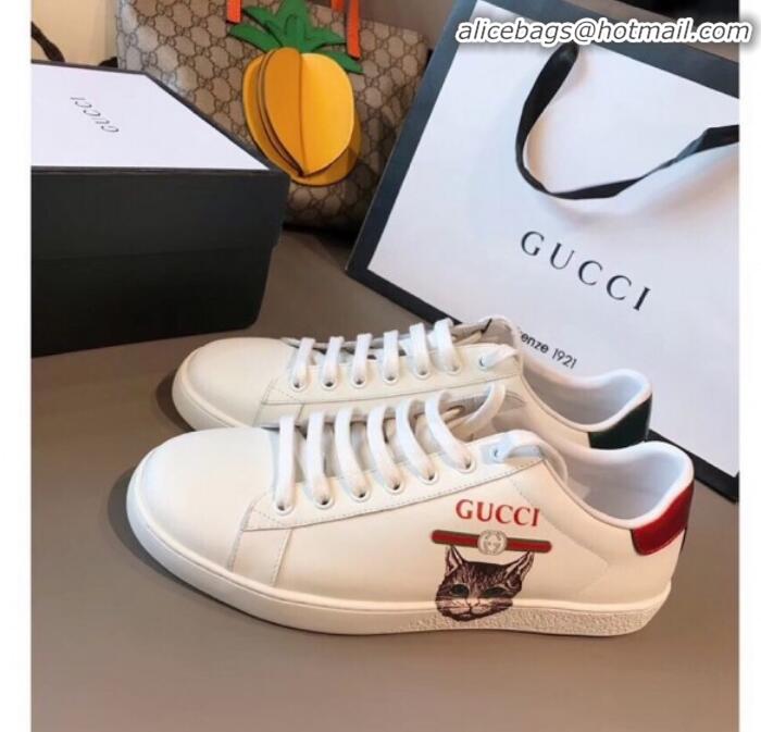 Good Product Gucci Ace Sneaker with Mickey Mouse White G71605