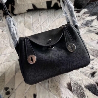 Crafted Cheap Hermes Mini Lindy Original Togo Leather Bag 5088 Black