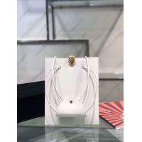 Traditional Discount BVLGARI Shoulder Bag Calfskin Leather B288728 white